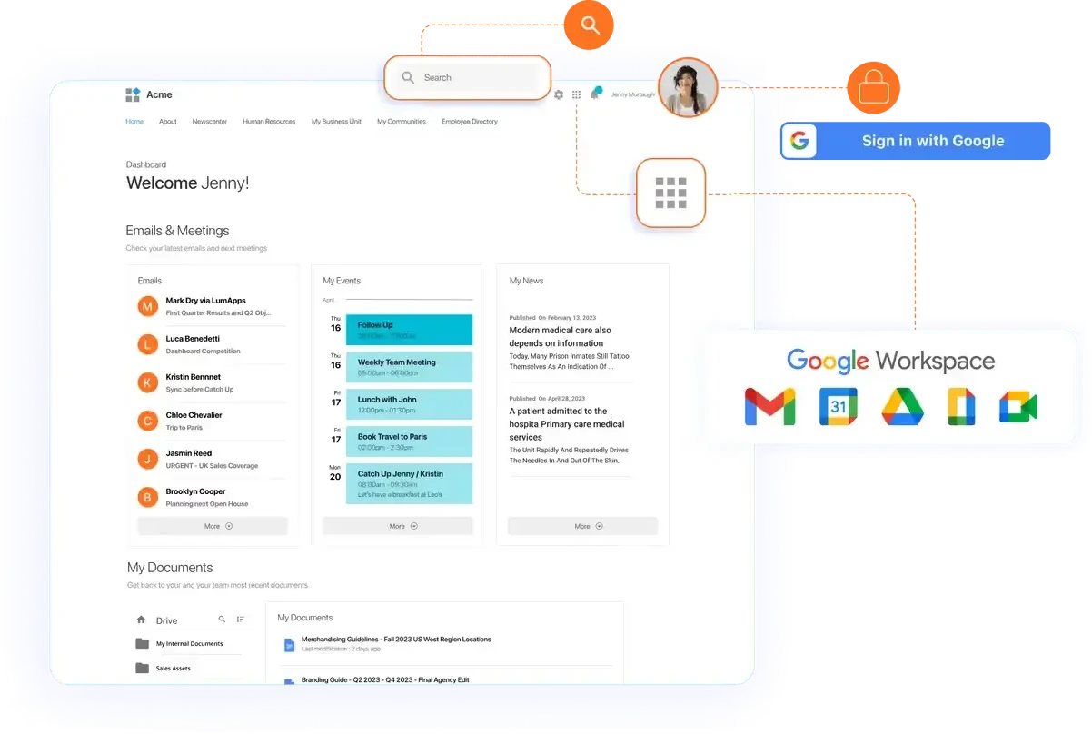 Google Workspace連携でできること